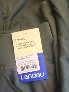 Landau Forward Cargo Jogger Pant in Mountain View Green